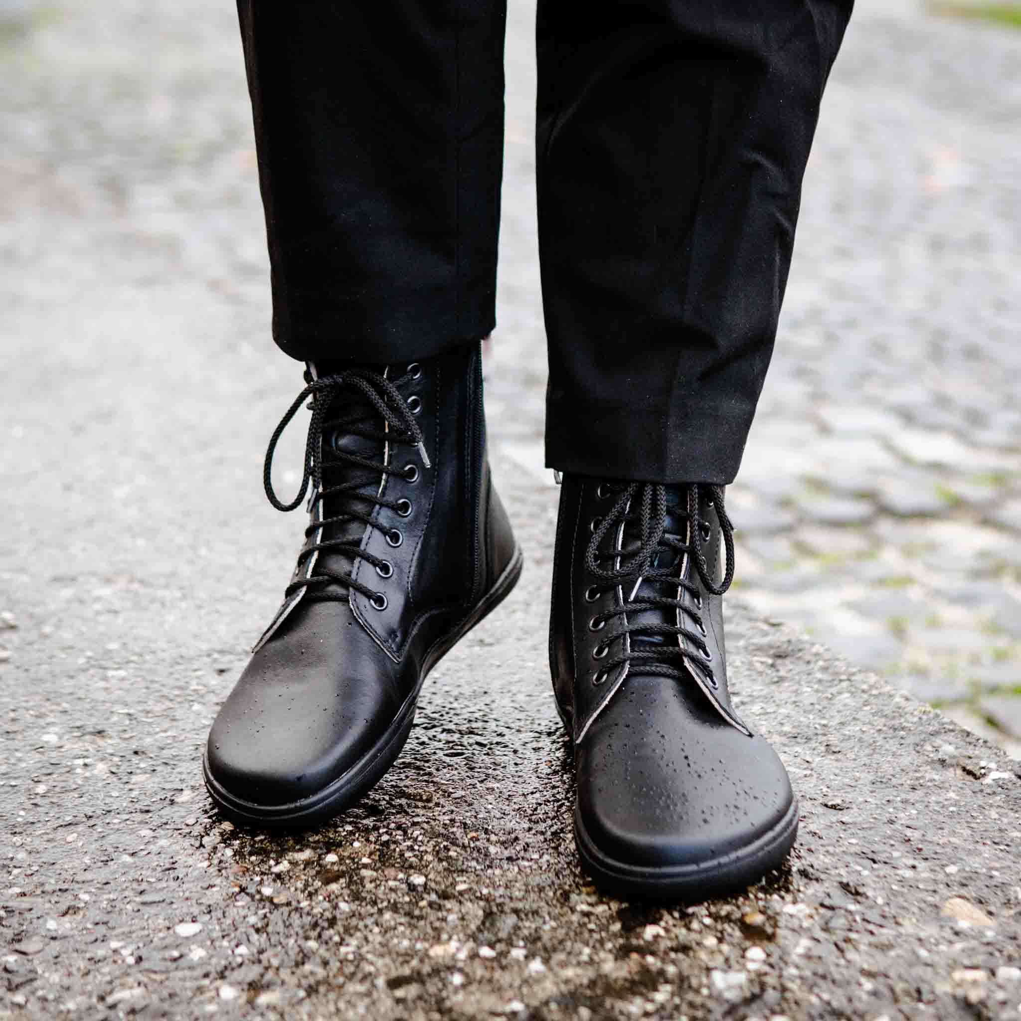 Barfuß Mark Double Zip Black