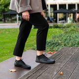 Barfuß Derby Mid Black