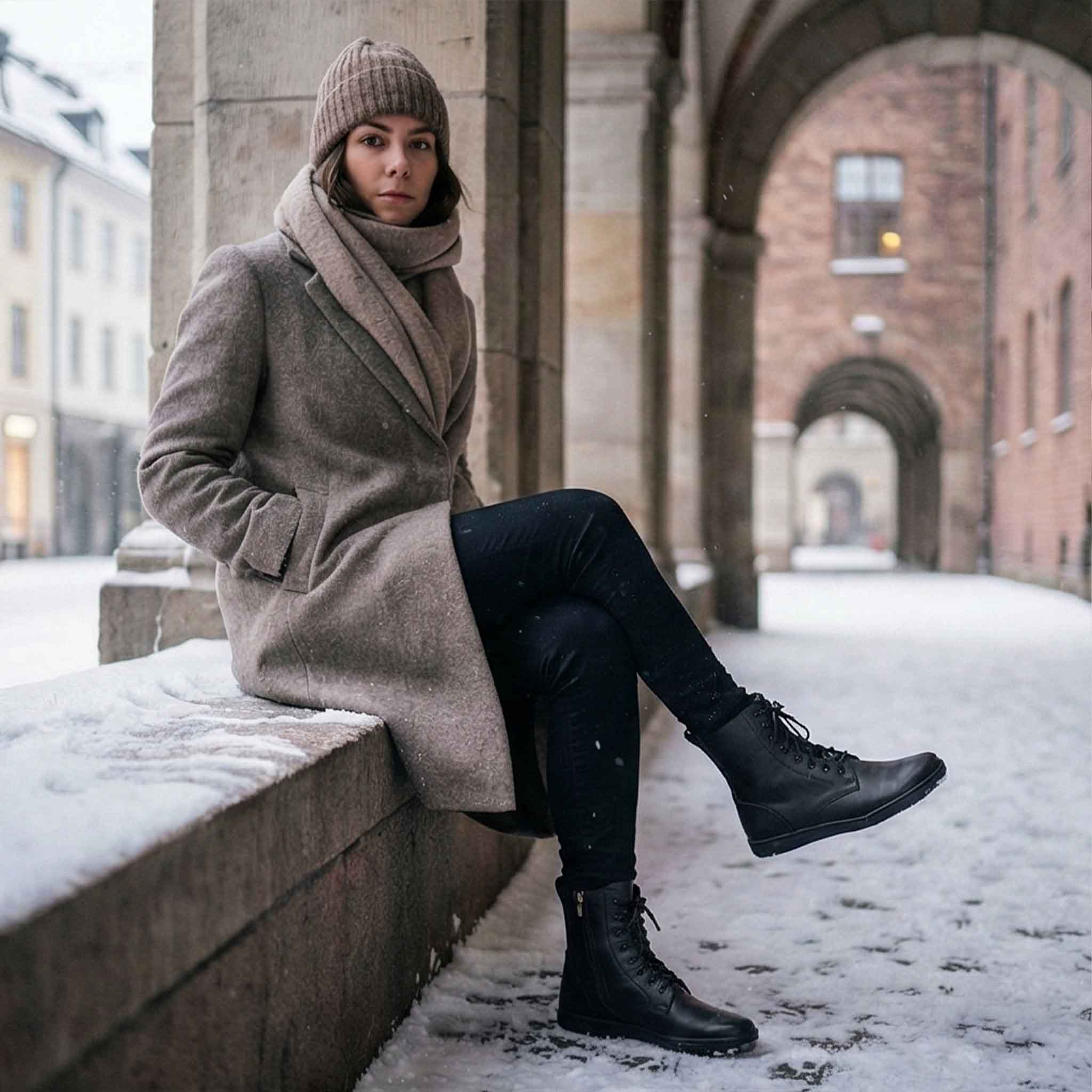 Barefoot Mark Zip Black